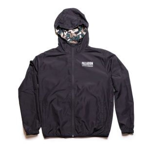 172790-973 | CAMO REVERSIBLE JACKET | MAJOR BROWN/BELUGA/BLACK