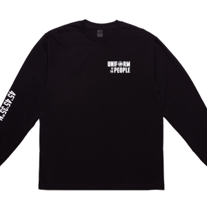 176484-008 | UOP LONG SLV T-SHIRT | BLACK