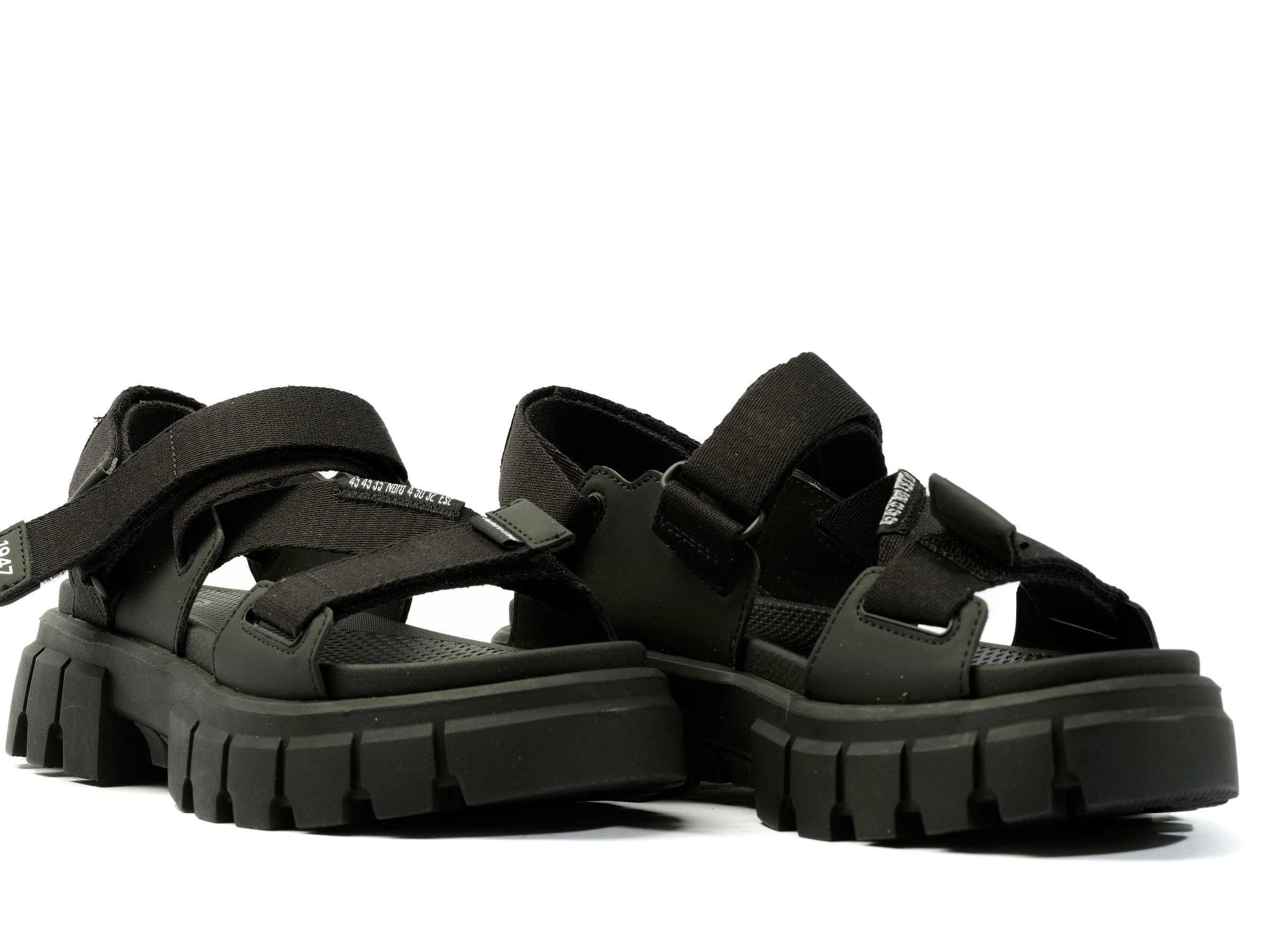 98578-008-M | REVOLT SANDAL MONO | BLACK - Image 6
