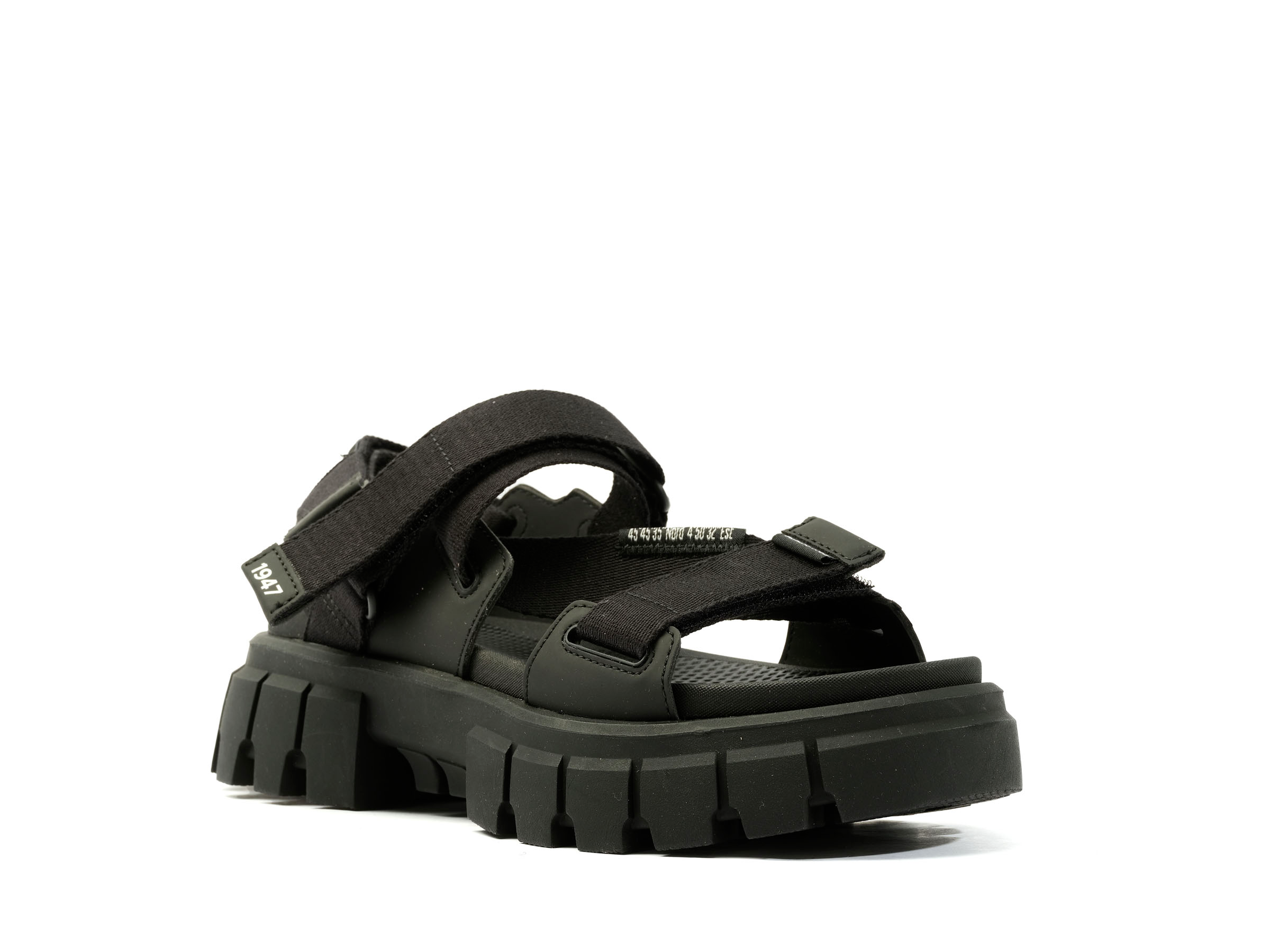 98578-008-M | REVOLT SANDAL MONO | BLACK - Image 2