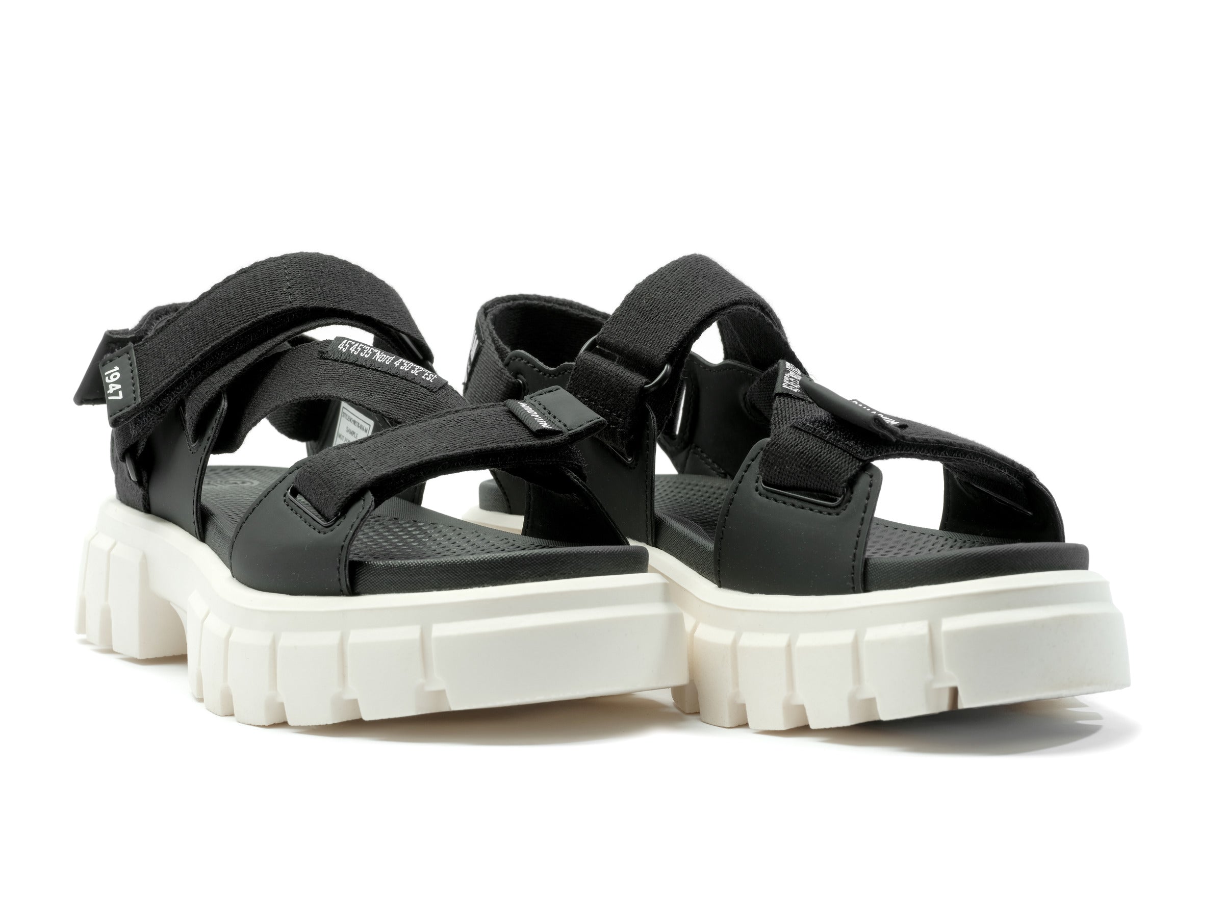 98578-016-M | REVOLT SANDAL MONO | BLACK/MARSHMALLOW - Image 5