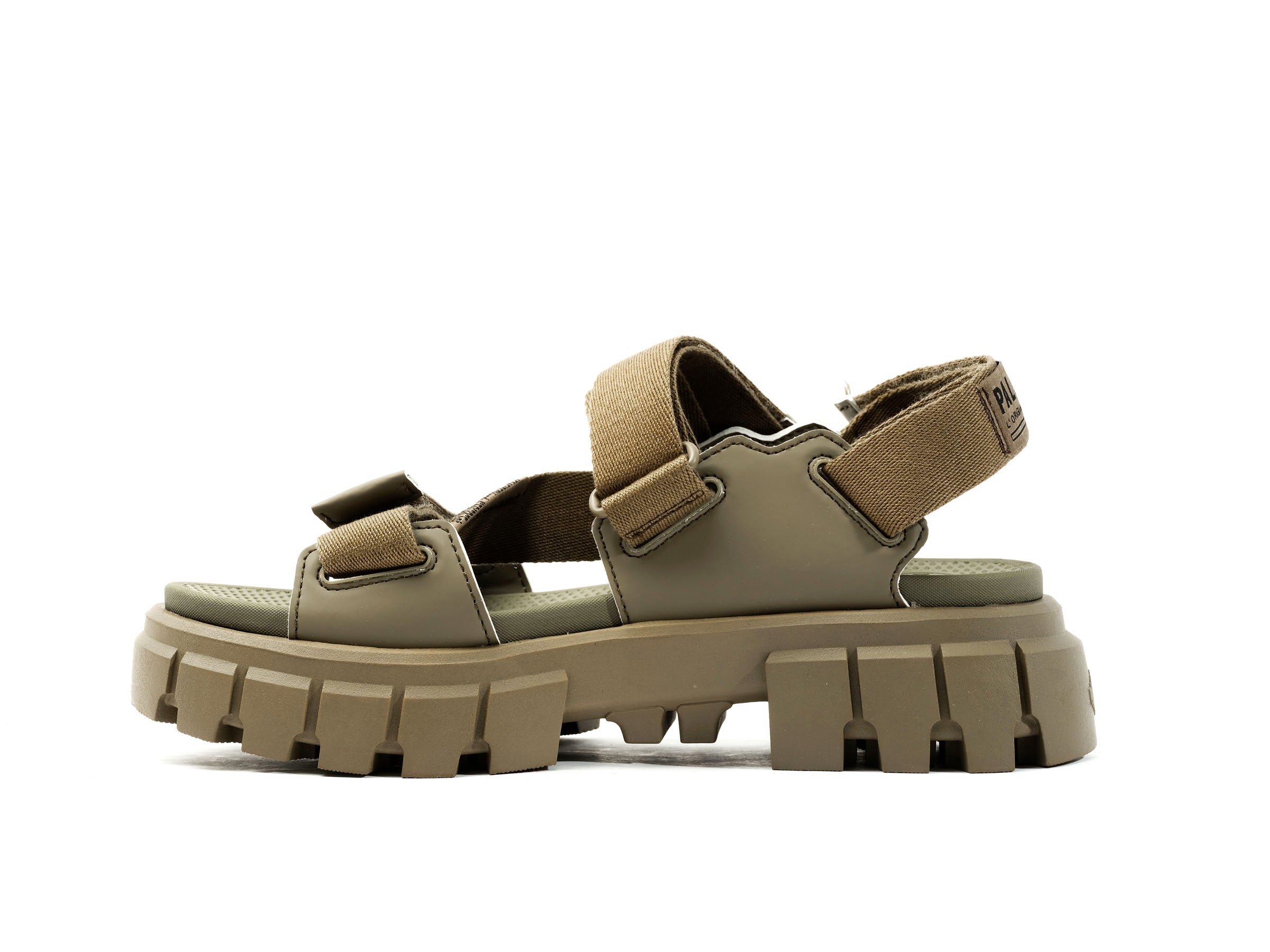 98578-377-M | REVOLT SANDAL MONO | DUSKY GREEN - Image 4