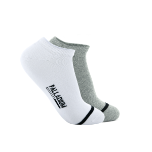 SX9109-995 | WOMEN'S BASIC ANKLE | WHITE/GREY