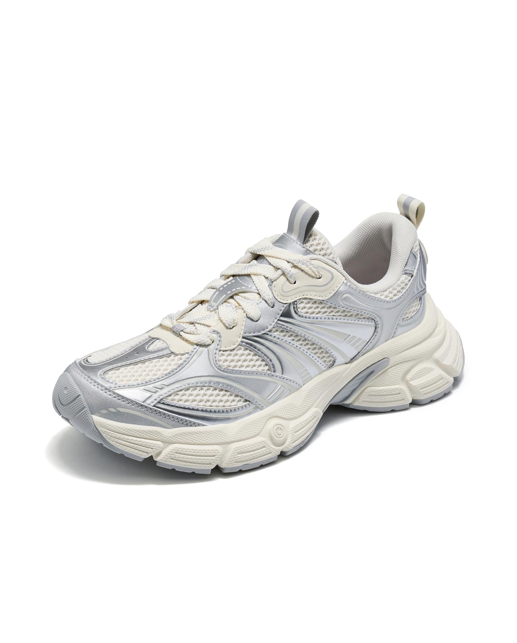 04556-199-M | MEN'S PALLAEIFFEL SNEAKERS | WT/GY/WT - Image 2