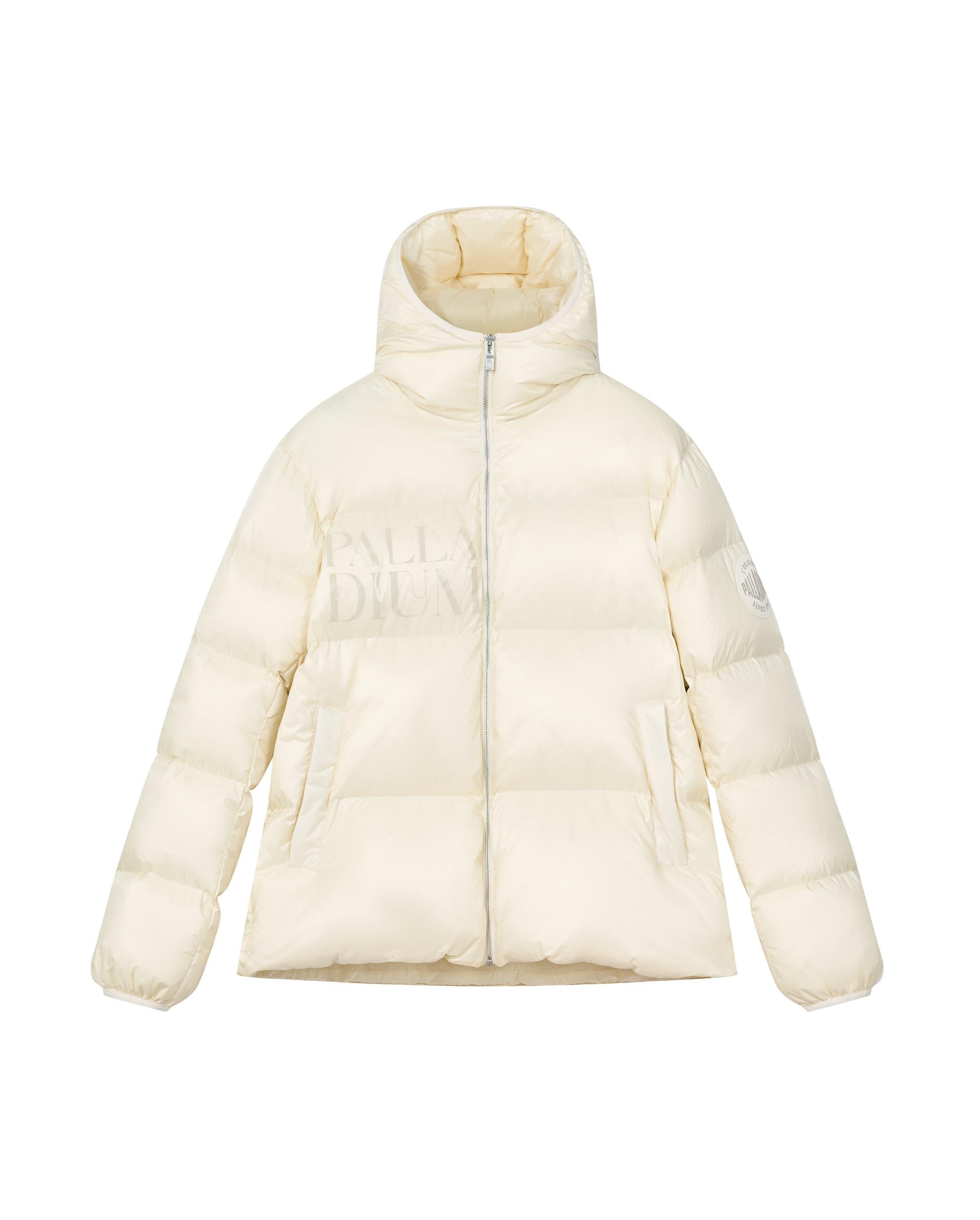 1010616-262 | MEN'S PALLADIUM LOGO DOWN JACKET | MARSHMALLOW - Image 4