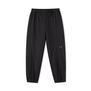 1011705-008 | MEN'S BELTED JOGGER PANTS | BLACK