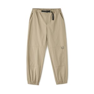 1011705-257 | MEN'S BELTED JOGGER PANTS | WARM SAND