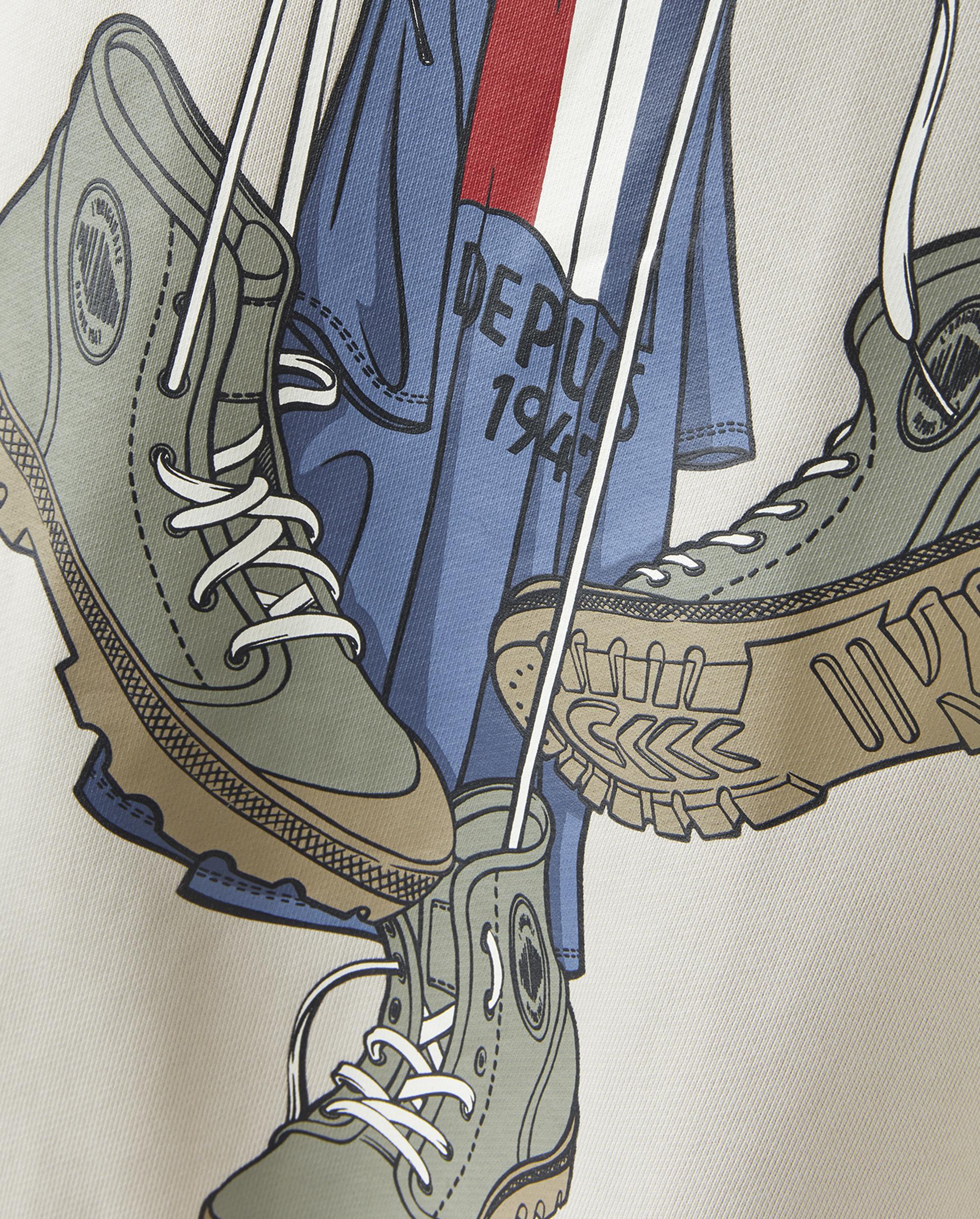 1011733-055 | MEN'S VINTAGE PALLADIUM LOGO HOODIE | MOONSTRUCK - Image 4