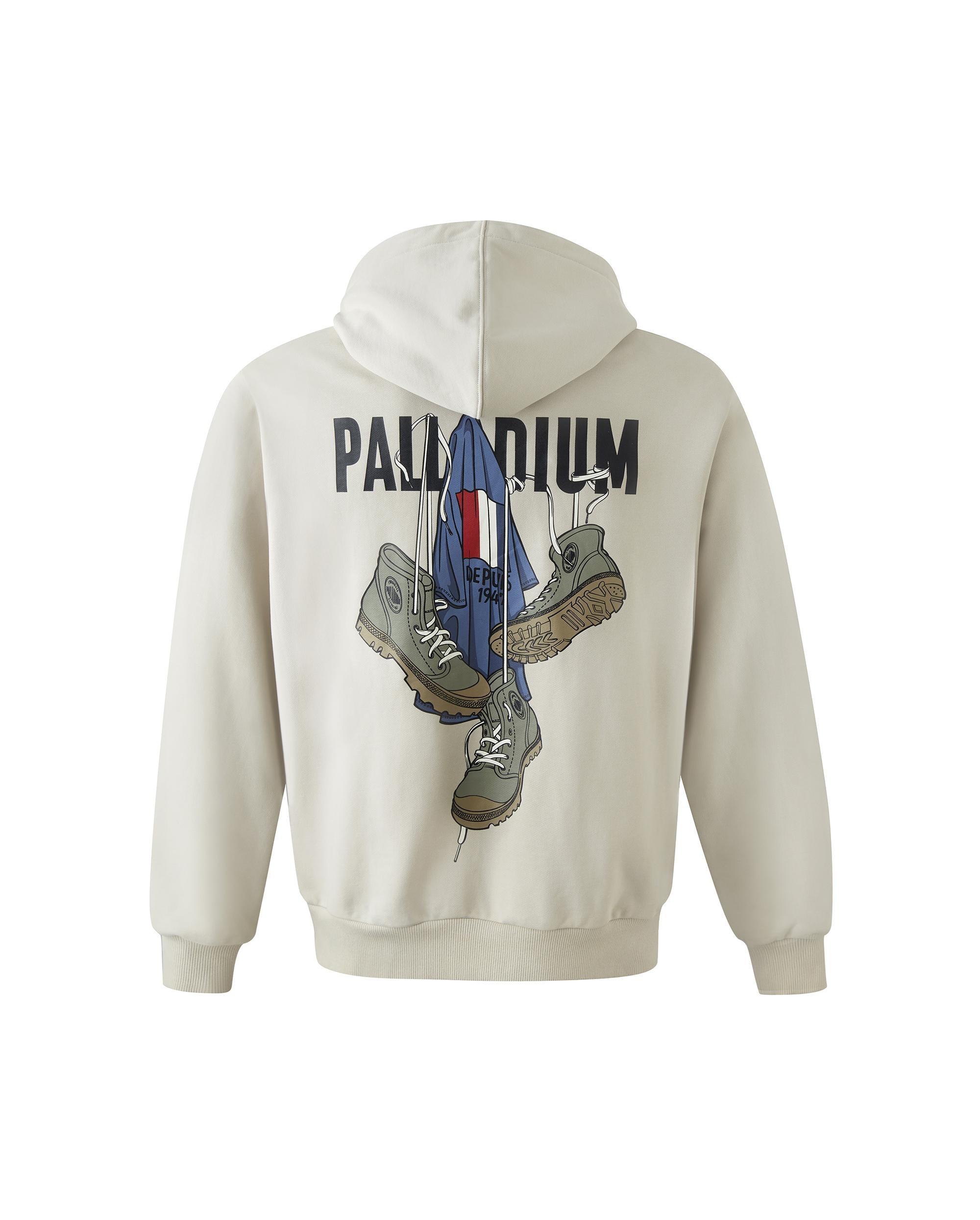 1011733-055 | MEN'S VINTAGE PALLADIUM LOGO HOODIE | MOONSTRUCK - Image 2