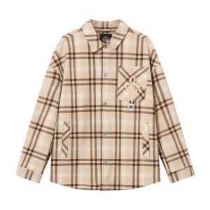 1011823-160 | MEN'S IRIS LOGO CHECKED POCKET JACKET | LTH CO PLAID