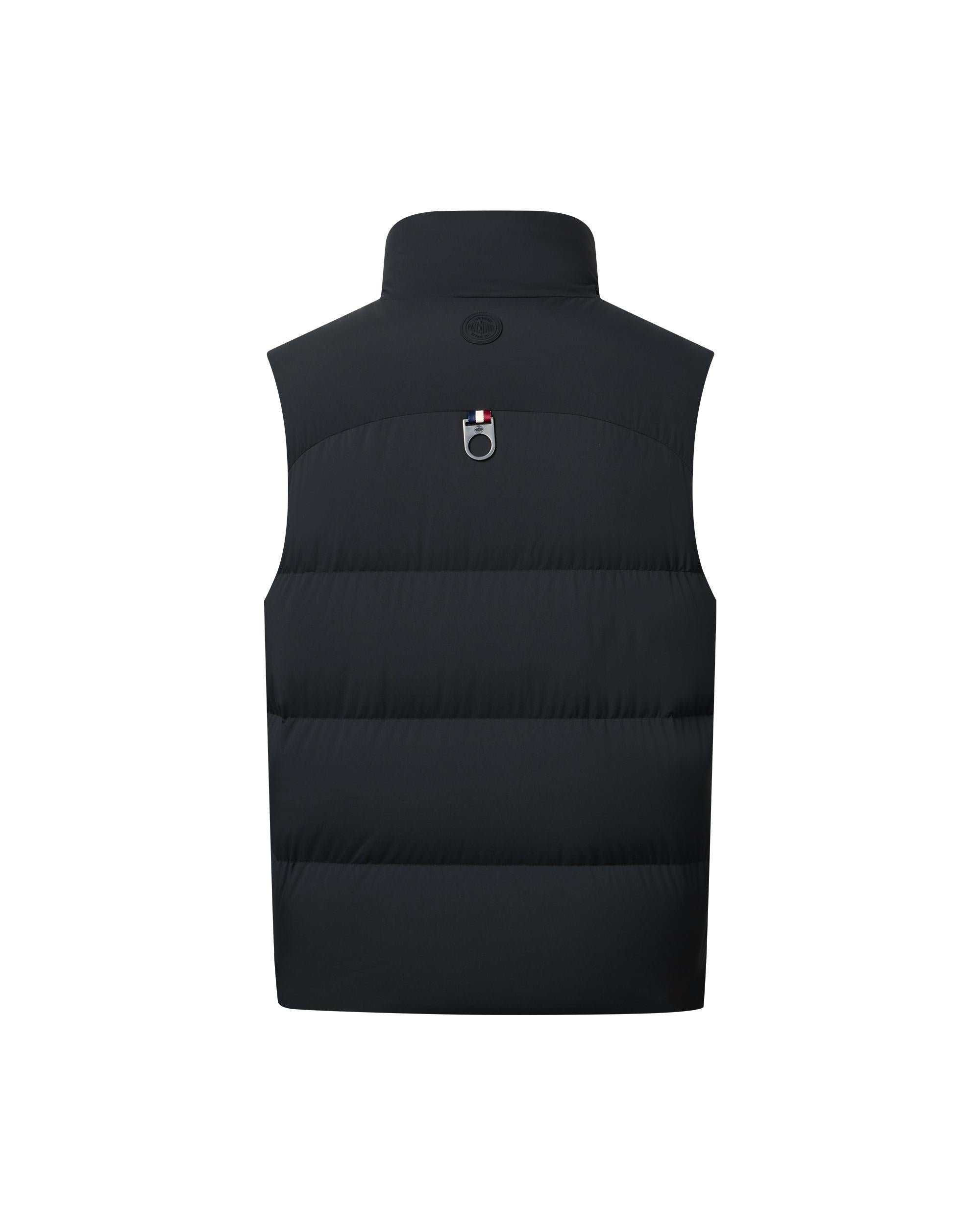 1011842-032 | MEN'S EMBROIDERED IRIS LOGO DOWN VEST JACKET | TAP SHOE - Image 2