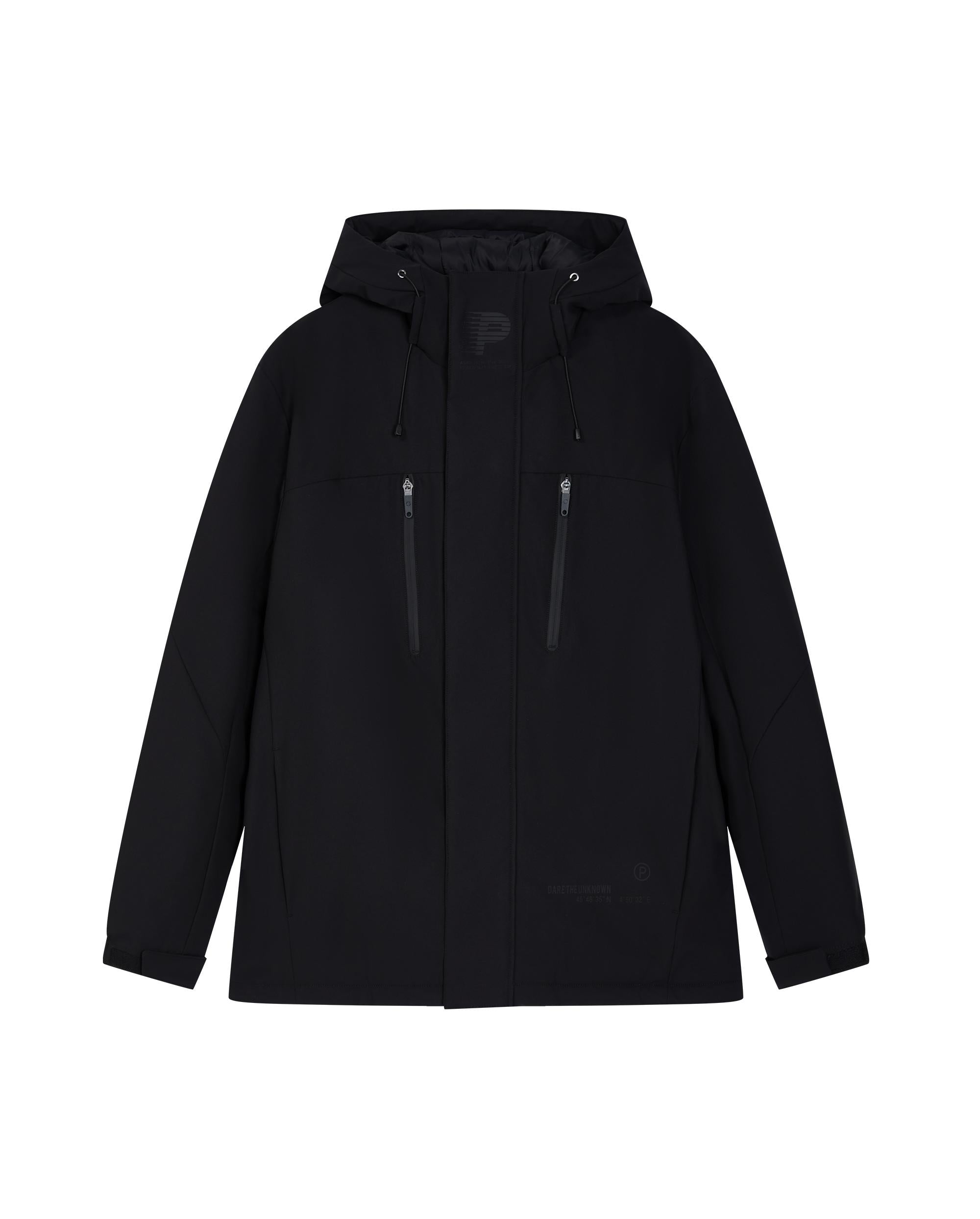 1011870-032 | MEN'S LONG CUT HOODED JACKET | TAP SHOE