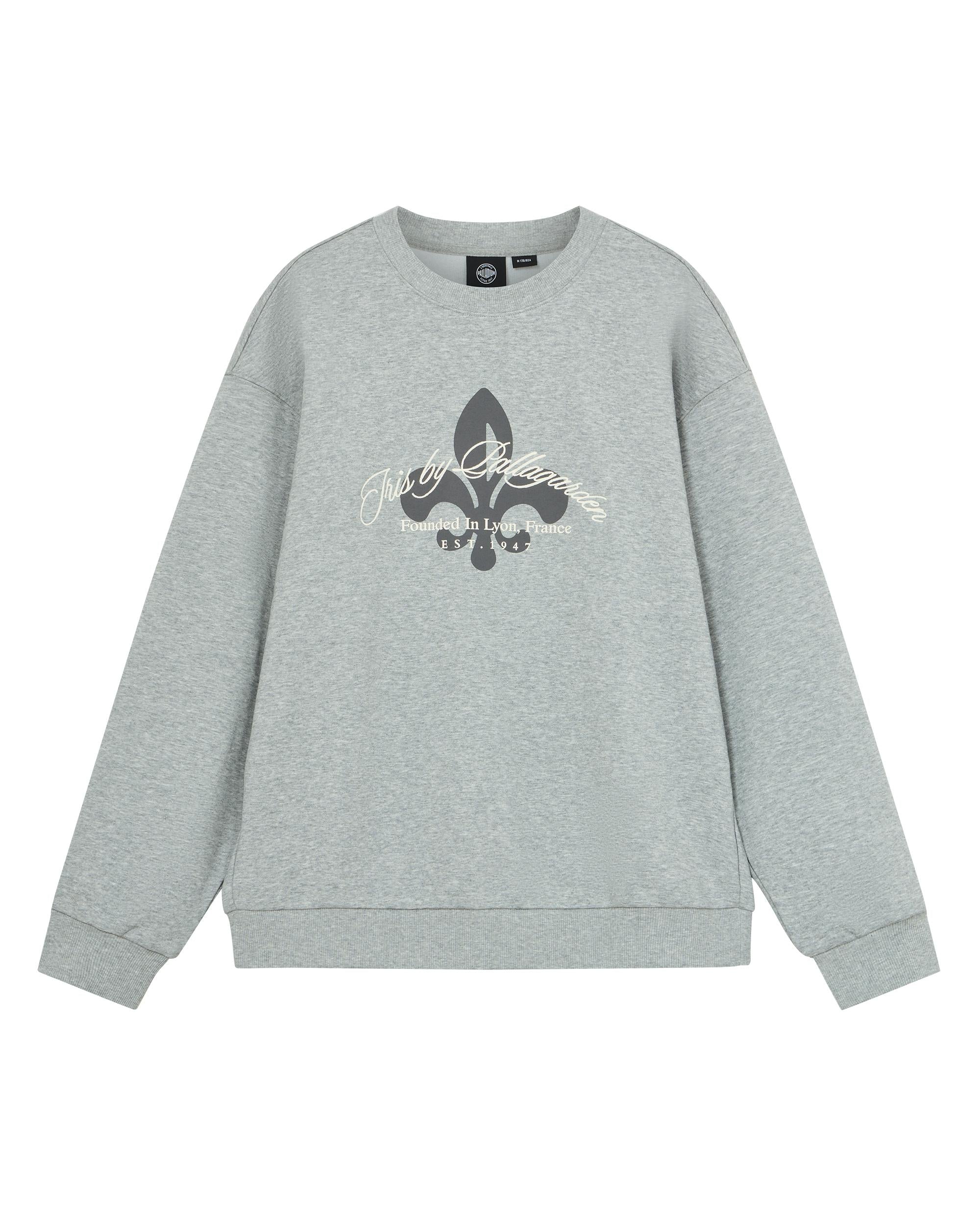 1011897-081 | MEN'S IRIS THEME PRINTED SWEATSHIRT | GREY