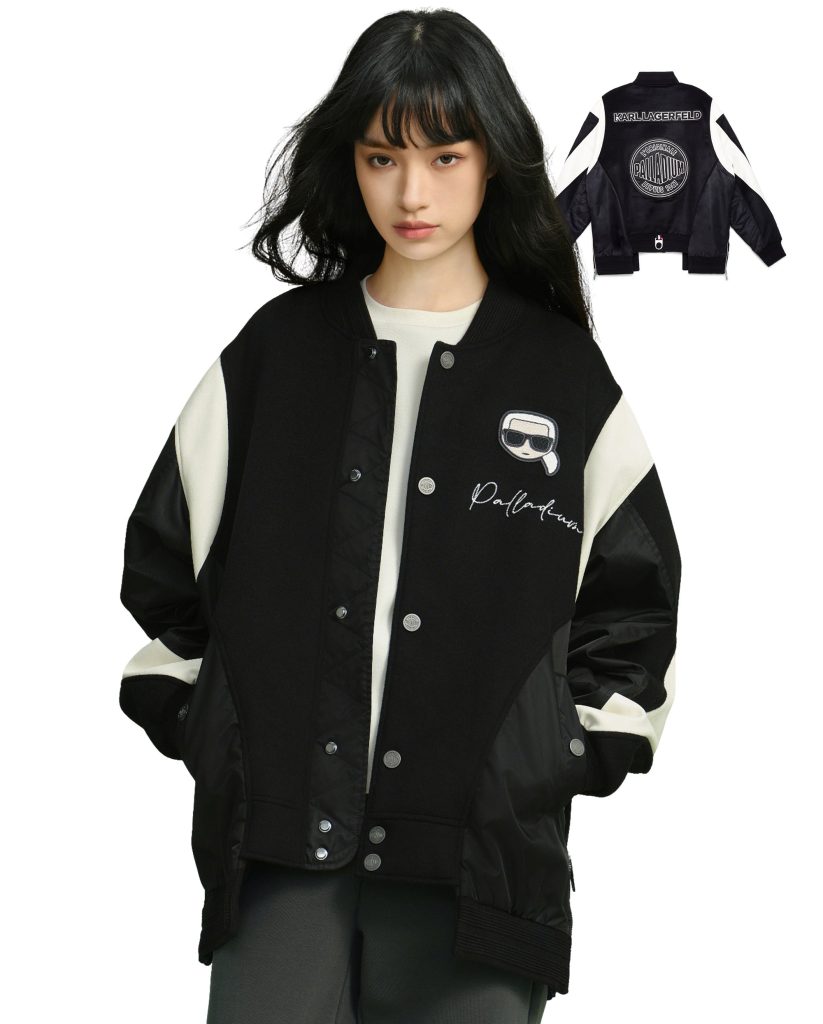 109234-032 | MEN'S PALLADIUM X KARL LAGERFELD JACKET | LEAD BLACK