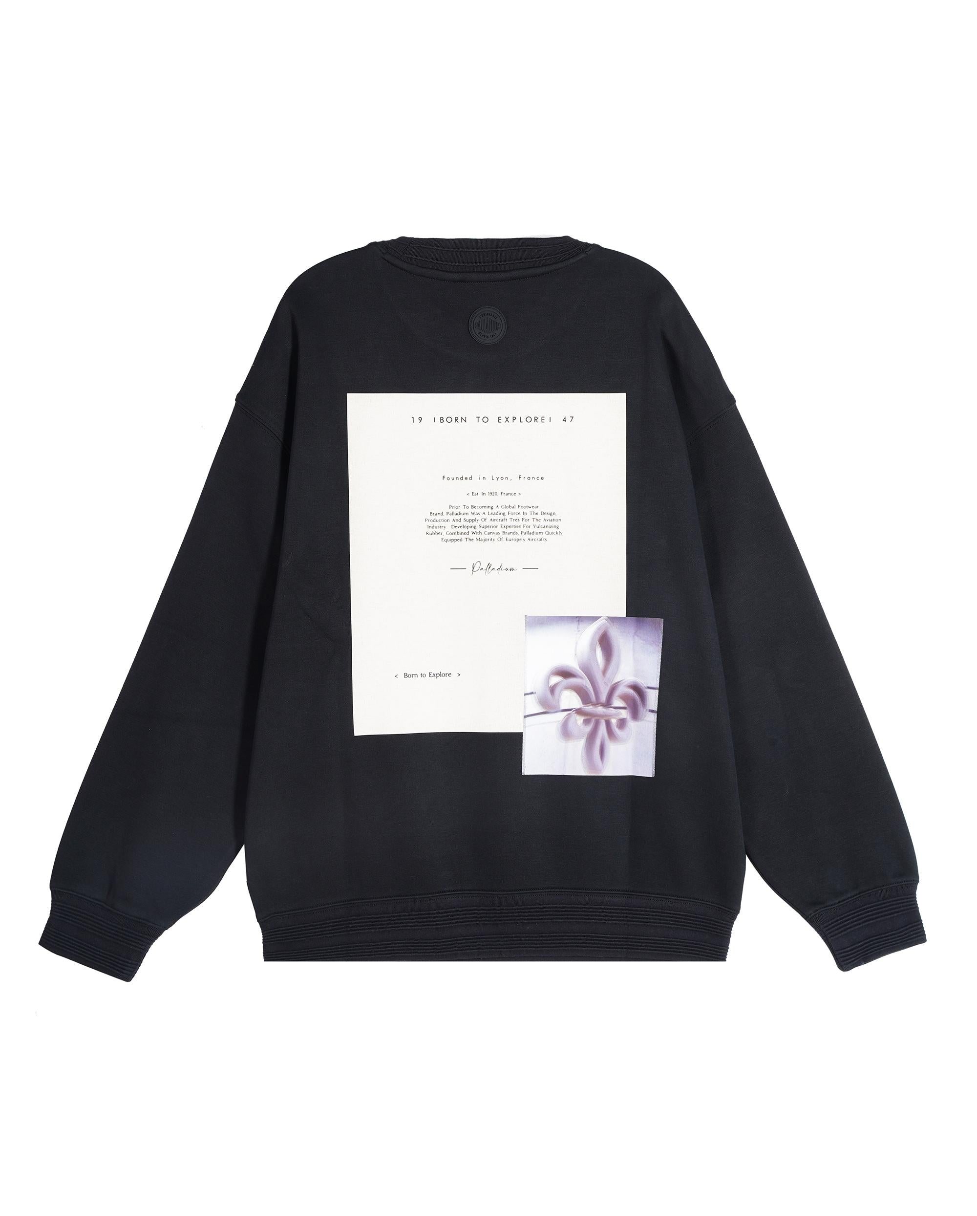 109717-032 | MEN'S PALLADIUM LOGO LOOSE FIT SWEATSHIRT | TAP SHOE - Image 5