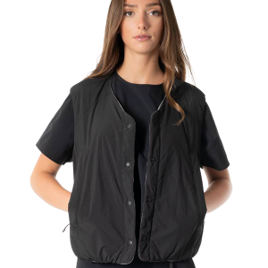 1911713-008 | WATER REPELLENT REVERSIBLE PADDED VEST JACKET | BLACK
