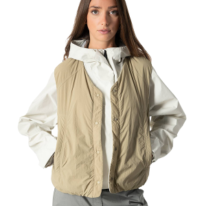 1911713-257 | WOMEN'S WATER REPELLENT REVERSIBLE PADDED VEST JAC | WARM SAND