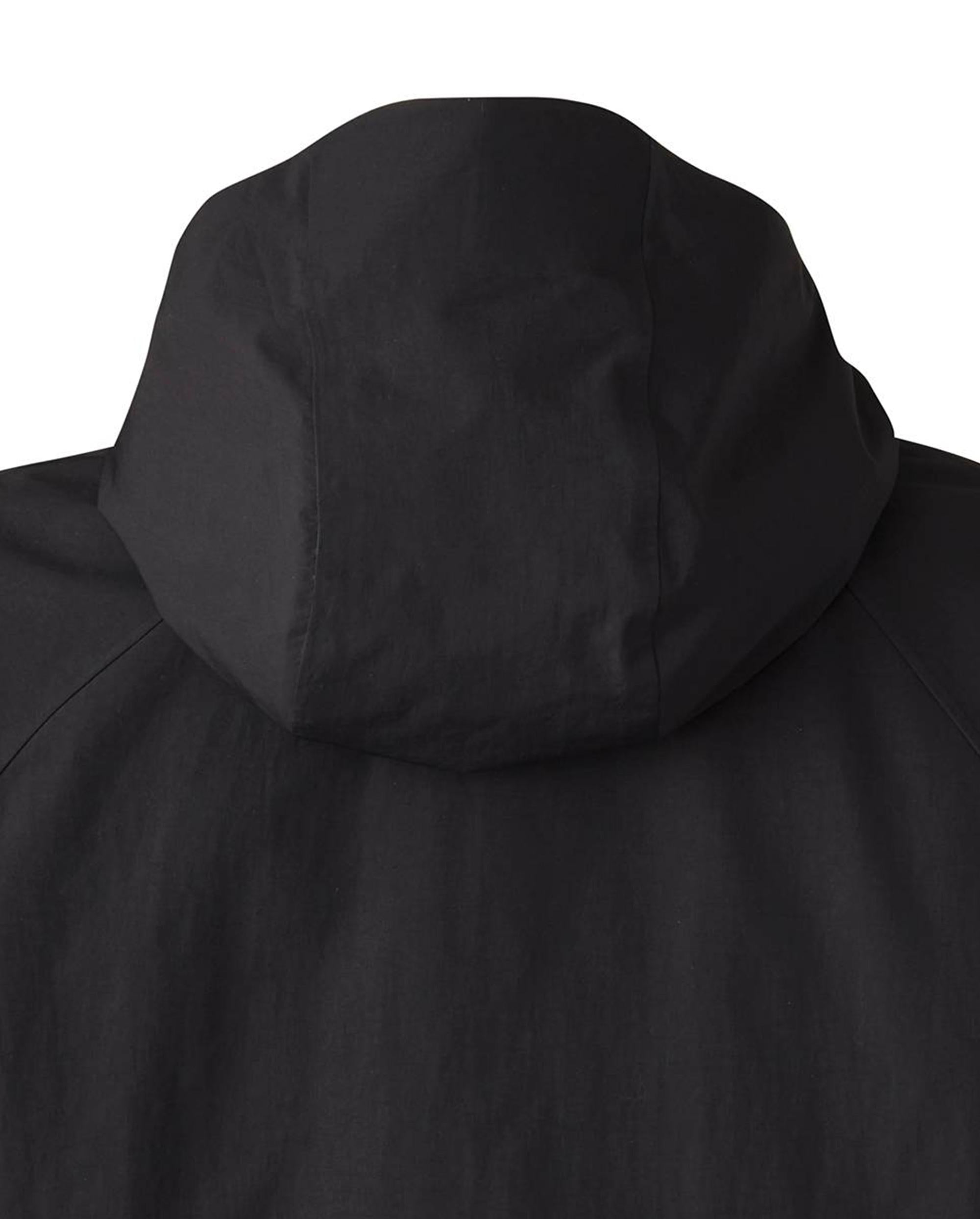 1911714-008 | WOMEN'S WATER REPELLENT WINDBREAKER HOODED JACKET | BLACK - Image 4