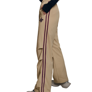 1911958-158 | WOMEN'S IRIS LOGO SIDE STRIPES PANTS | MILK TEA