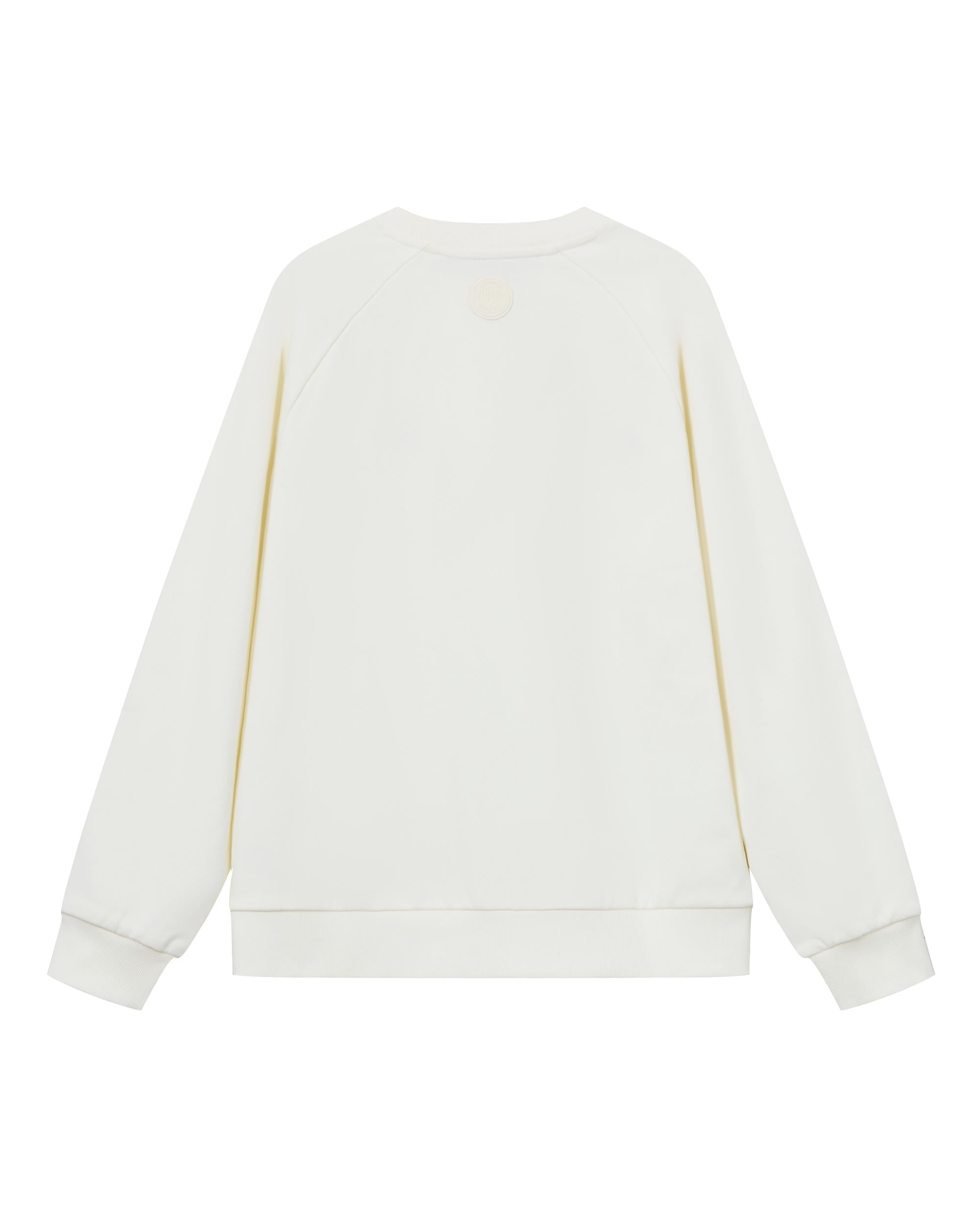 1911993-262 | WOMEN'S PALLADIUM IRIS LOGO SIDE TAPED COTTON SWEA | MARSHMALLOW - Image 2