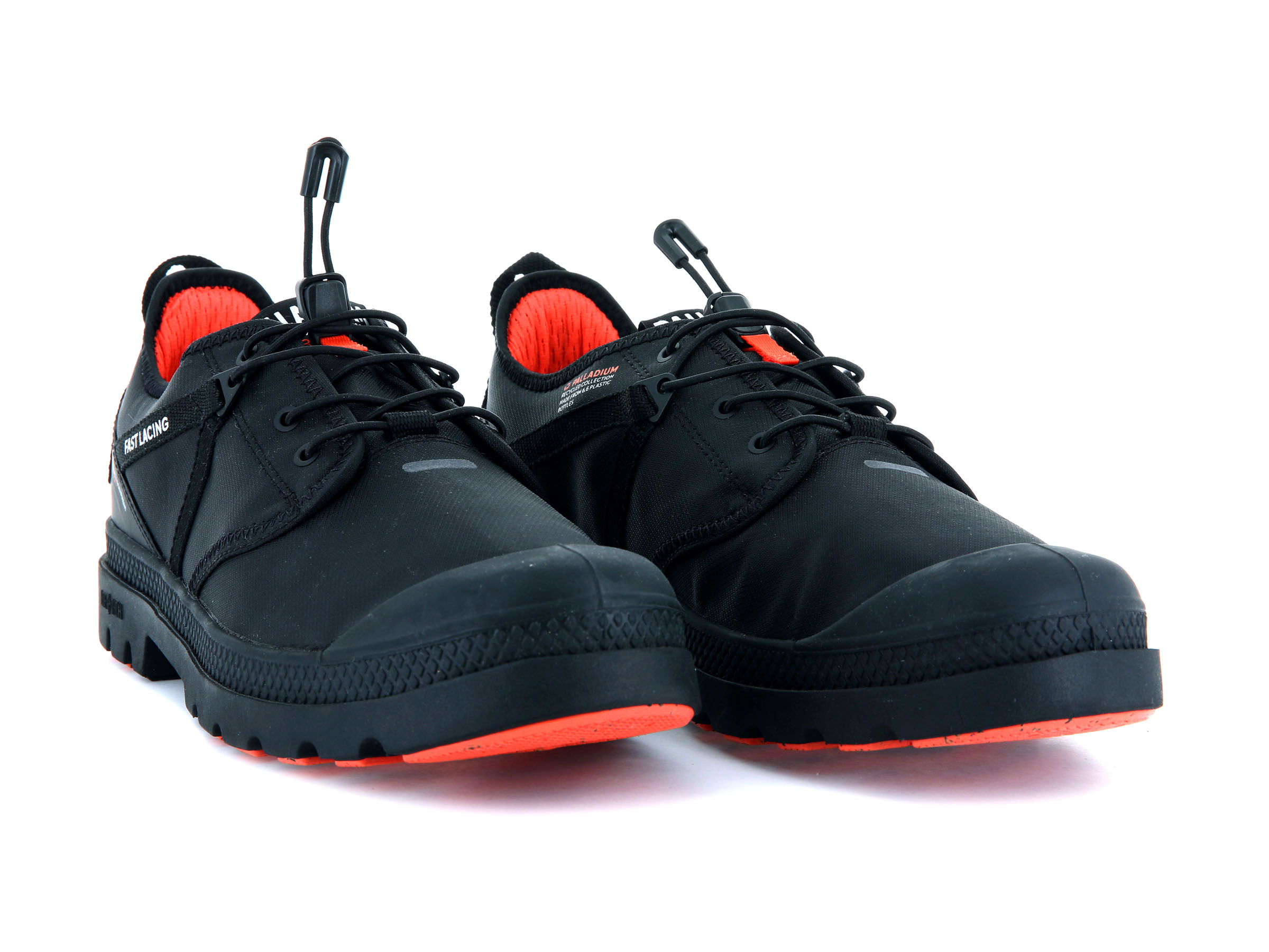 77338-001-M | UNISEX OX TRAVEL LITE+ WATERPROOF SNEAKERS | BLACK/BLACK - Image 6