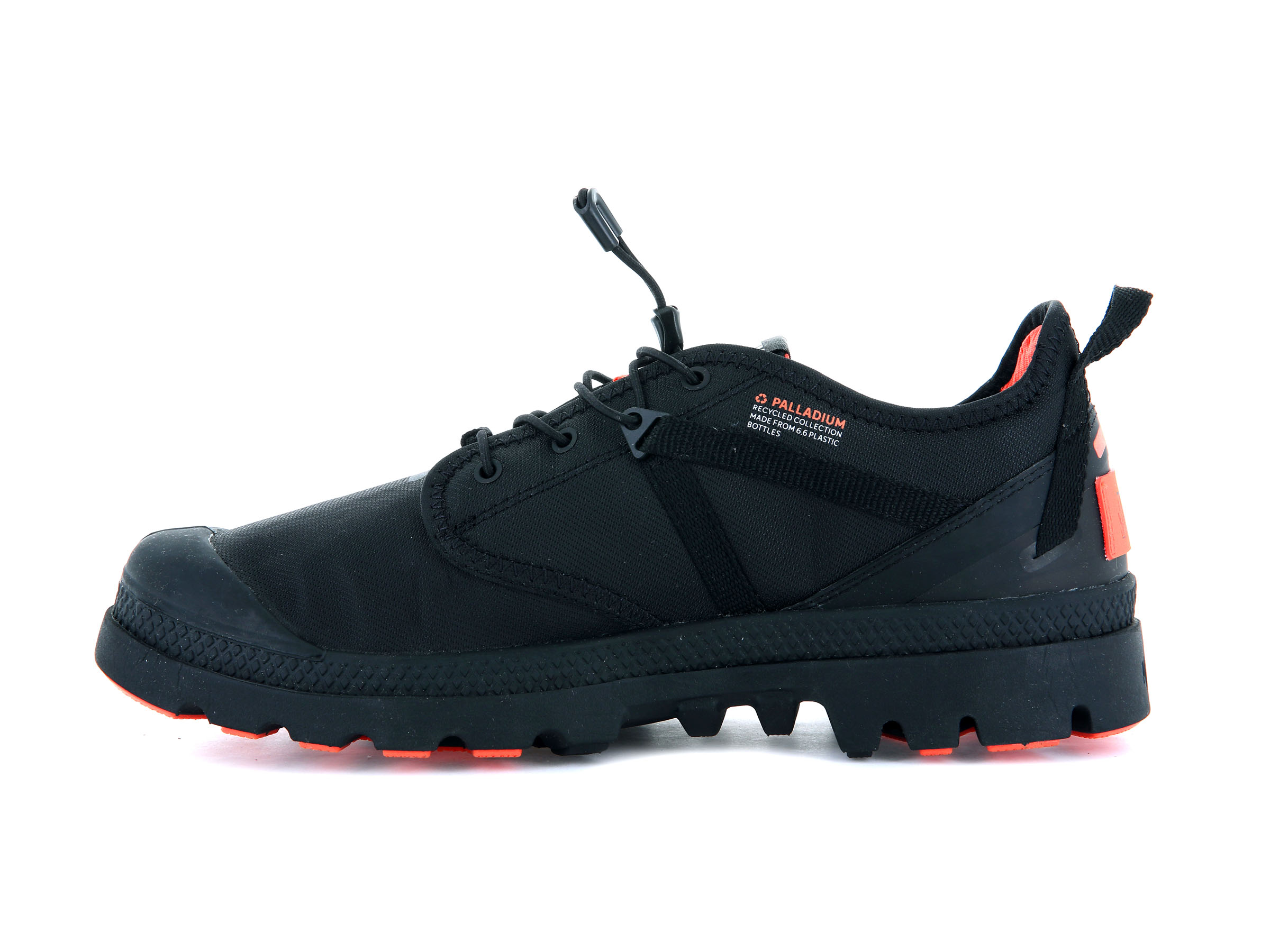 77338-001-M | UNISEX OX TRAVEL LITE+ WATERPROOF SNEAKERS | BLACK/BLACK - Image 4