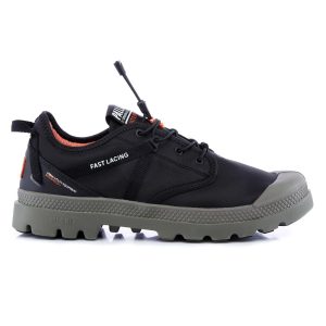 77338-008-M | UNISEX OX TRAVEL LITE+ WATERPROOF SNEAKERS | BLACK/DUSKY GREE