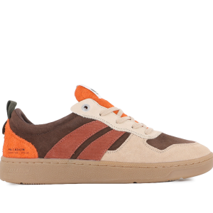 79505-291-M | PALLACUP FLAME SUEDE | BARK BROWN/BRICK